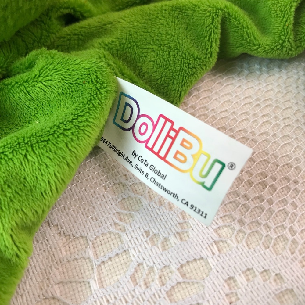 Dollibu Stuffed Animal Plush Soft Warm Fleece Hat - Picture 3 of 7